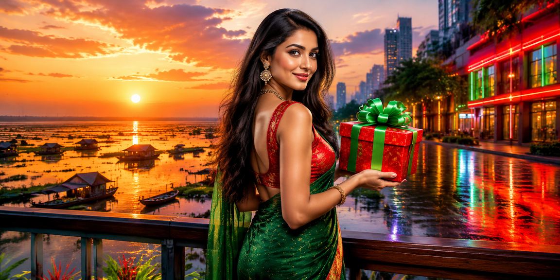 টাঙ্গুয়ার হাওরের নৈসর্গিক পরিবেশে ক্যাসিনো বিনোদনের দৃশ্য